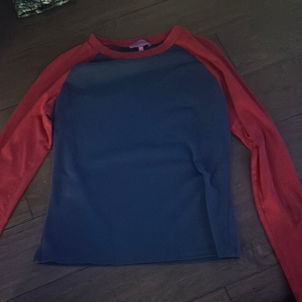Edikted Red and Blue Top
